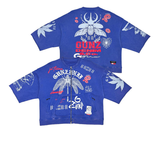 GUNZINII ZIPUP CROP
