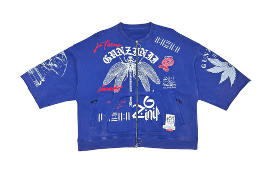 GUNZINII ZIPUP CROP