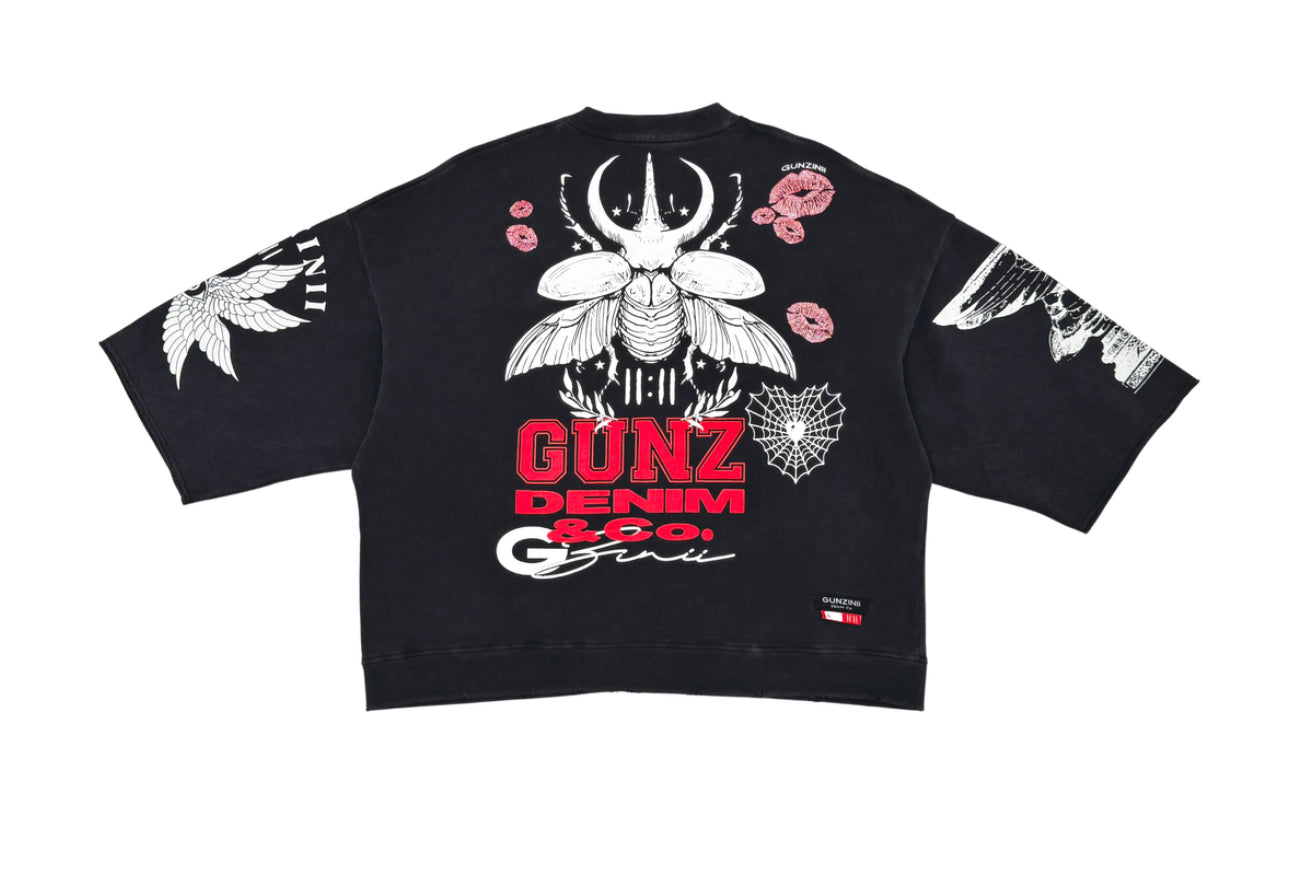 GUNZINII ZIPUP CROP